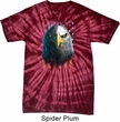 Eagle Stare Spider Tie Dye Shirt