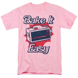 Easy Bake Oven Bake it Easy Adult T-shirt - Pink