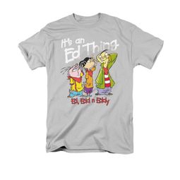 Ed, Edd N Eddy Shirt It's An Ed Thing Adult Silver Tee T-Shirt