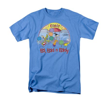 Ed, Edd N Eddy Shirt Jawbreakers Adult Carolina Blue Tee T-Shirt
