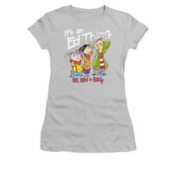 Ed, Edd N Eddy Shirt Juniors It's An Ed Thing Silver Tee T-Shirt