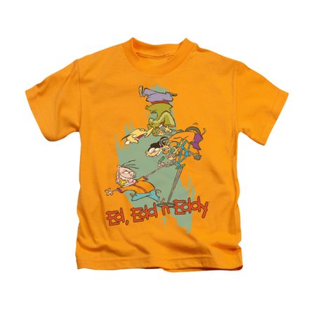 Ed, Edd N Eddy Shirt Kids Free Fall Gold Youth Tee T-Shirt