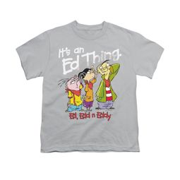 Ed, Edd N Eddy Shirt Kids It's An Ed Thing Silver Youth Tee T-Shirt