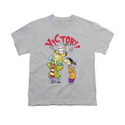 Ed, Edd N Eddy Shirt Kids Victory Silver Youth Tee T-Shirt