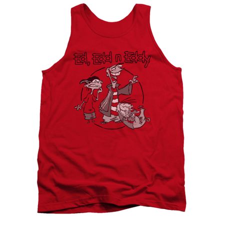 Ed, Edd N Eddy Tank Top Gang Red Tanktop