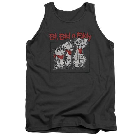 Ed, Edd N Eddy Tank Top Stand By Me Charcoal Tanktop