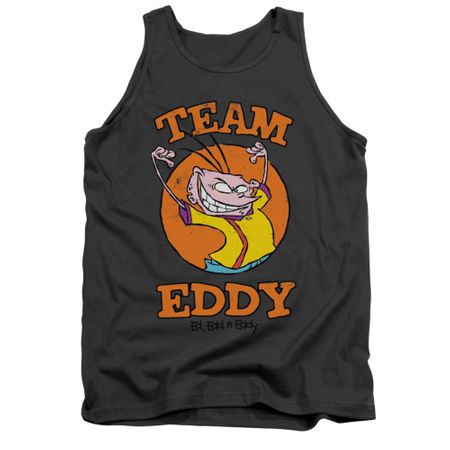 Ed, Edd N Eddy Tank Top Team Eddy Charcoal Tanktop