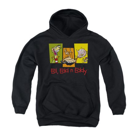 Ed, Edd N Eddy Youth Hoodie 3 Ed's Black Kids Hoody