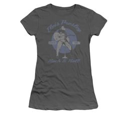 Elvis Juniors T-shirt - Rock and Roll Charcoal Grey Tee Elvis Juniors T-shirt - Rock and Roll Charcoal Grey Tee