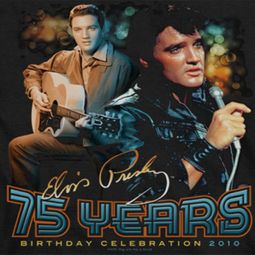 Elvis Presley 75 Year Birthday Shirts