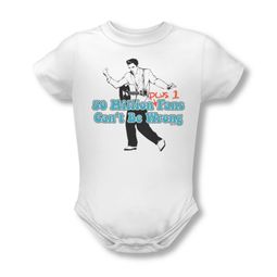 Elvis Presley Baby Romper 50 Million Fans Plus 1 White Infant Babies Creeper