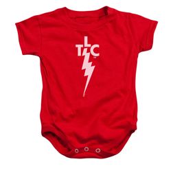 Elvis Presley Baby Romper TLC Logo Red Infant Babies Creeper