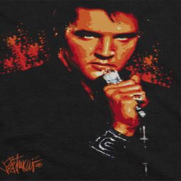 Elvis Presley Blue Eyes In The Dark Shirts