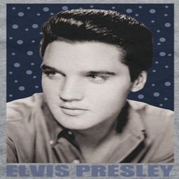 Elvis Presley Blue Sparkle Shirts