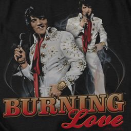 Elvis Presley Burning Love Shirts
