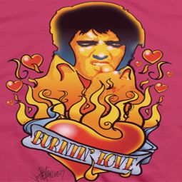 Elvis Presley Burning Love Shirts