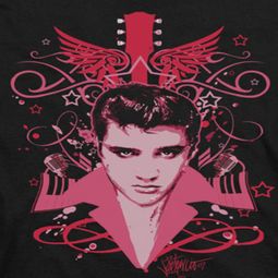 Elvis Presley Face It Pink Shirts