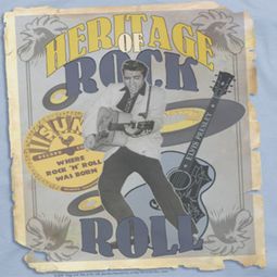 Elvis Presley Heritage Of Rock Poster Shirts