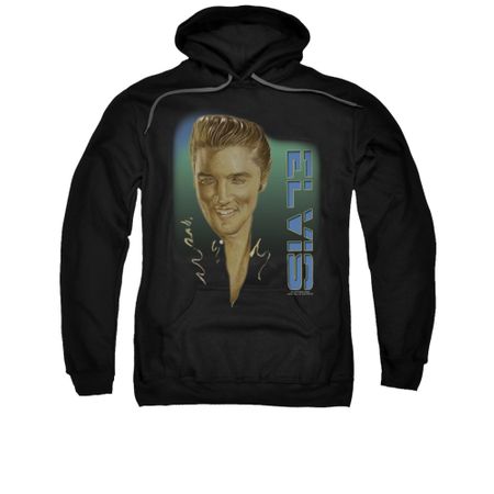 Elvis Presley Hoodie 56 Black Sweatshirt Hoody