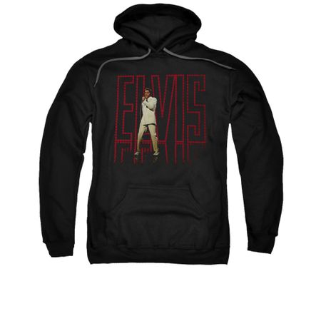 Elvis Presley Hoodie 68 Album Black Sweatshirt Hoody