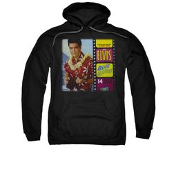 Elvis Presley Hoodie Blue Hawaii Album Black Sweatshirt Hoody