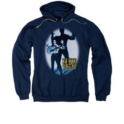 Elvis Presley Hoodie Hands Up Navy Sweatshirt Hoody Elvis Presley Hoodie Hands Up Navy Sweatshirt Hoody