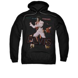 Elvis Presley Hoodie Hit The Lights Black Sweatshirt Hoody
