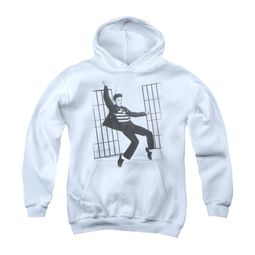 Elvis Presley Hoodie Jailhouse Rock White Sweatshirt Hoody