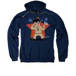 Elvis Presley Hoodie Lil GI Navy Sweatshirt Hoody Elvis Presley Hoodie Lil GI Navy Sweatshirt Hoody