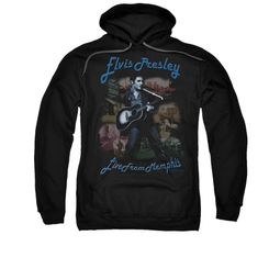 Elvis Presley Hoodie Memphis Black Sweatshirt Hoody