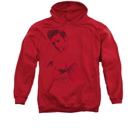 Elvis Presley Hoodie On The Range Red Sweatshirt Hoody