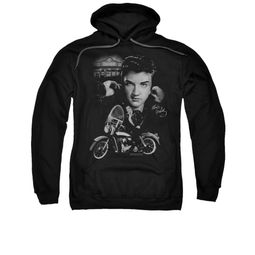 Elvis Presley Hoodie Rides Again Black Sweatshirt Hoody