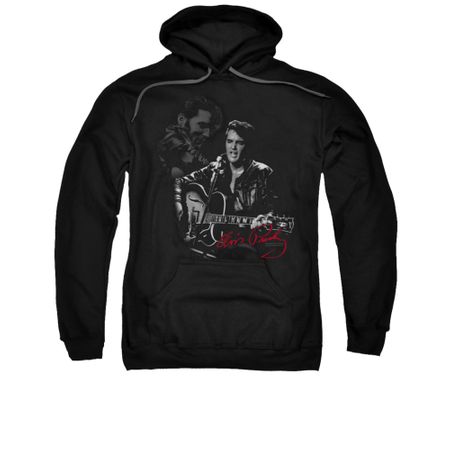 Elvis Presley Hoodie Show Stopper Black Sweatshirt Hoody