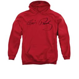 Elvis Presley Hoodie Signature Sketch Red Sweatshirt Hoody Elvis Presley Hoodie Signature Sketch Red Sweatshirt Hoody