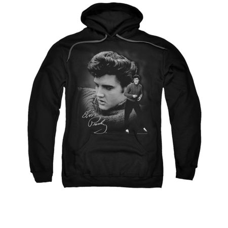 Elvis Presley Hoodie Sweater Black Sweatshirt Hoody