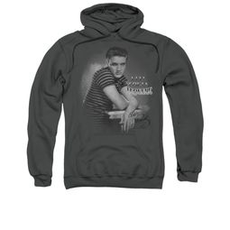 Elvis Presley Hoodie Trouble Charcoal Sweatshirt Hoody Elvis Presley Hoodie Trouble Charcoal Sweatshirt Hoody