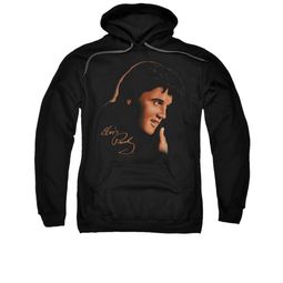 Elvis Presley Hoodie Warm Portrait Black Sweatshirt Hoody Elvis Presley Hoodie Warm Portrait Black Sweatshirt Hoody