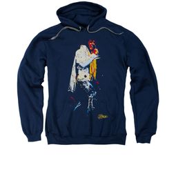 Elvis Presley Hoodie Yellow Scarf Navy Sweatshirt Hoody