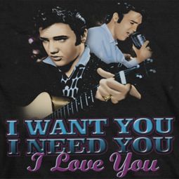 Elvis Presley I Want You Shirts