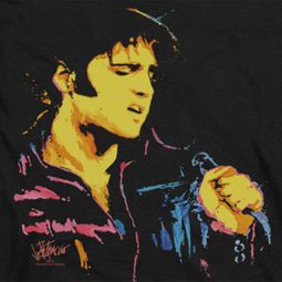 Elvis Presley Neon Outline Shirts