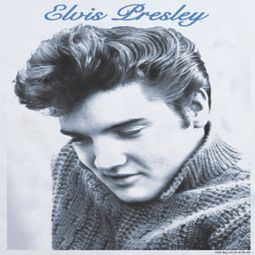 Elvis Presley Script Sweater Shirts