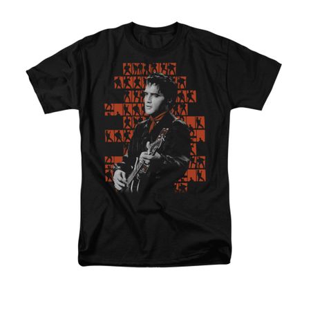 Elvis Presley Shirt 1968 Black T-Shirt