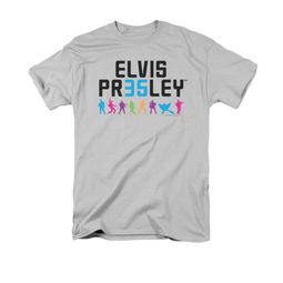 Elvis Presley Shirt 35 Colorful Silver T-Shirt