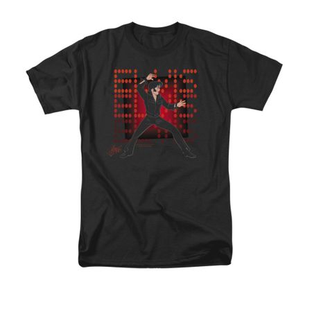 Elvis Presley Shirt 69 Anime Black T-Shirt