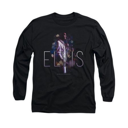 Elvis Presley Shirt Dream State Long Sleeve Black Tee T-Shirt