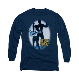 Elvis Presley Shirt Hands Up Long Sleeve Navy Tee T-Shirt Elvis Presley Shirt Hands Up Long Sleeve Navy Tee T-Shirt