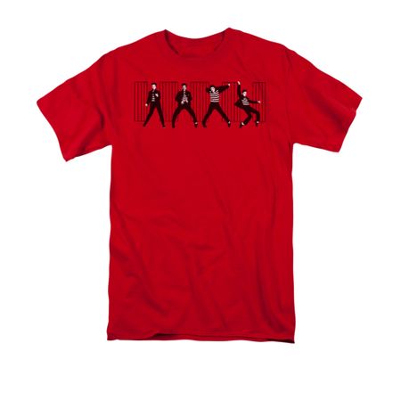 Elvis Presley Shirt Jailhouse Rock Red T-Shirt
