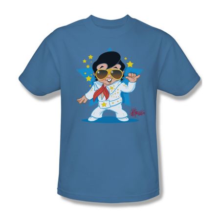 Elvis Presley Shirt Jumpsuit Carolina Blue T-Shirt