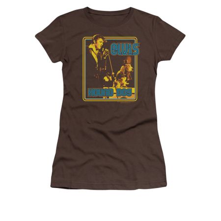 Elvis Presley Shirt Juniors Cryin All The Time Brown T-Shirt