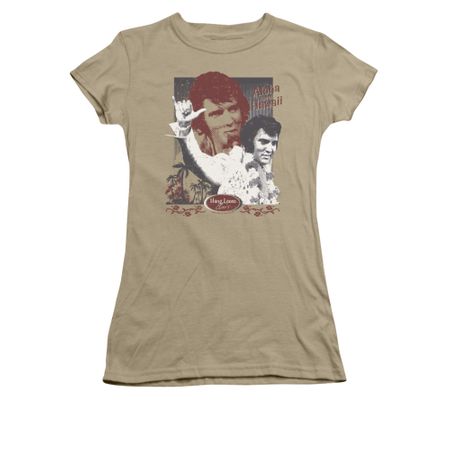 Elvis Presley Shirt Juniors Hang Loose Green T-Shirt